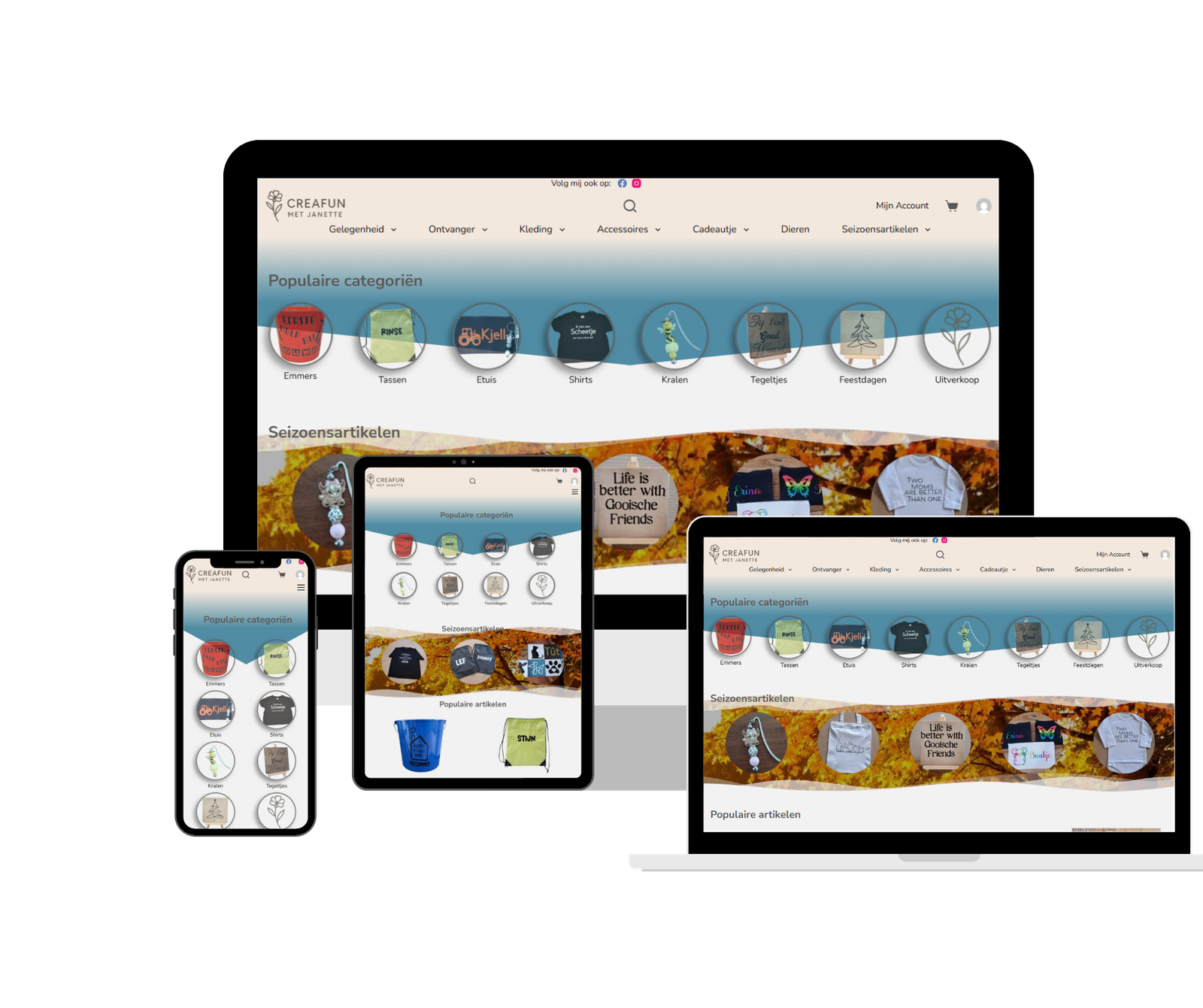 Creafun met Janette Mockup